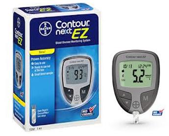 contour meter control solution bayer glucose level blood ez kit meters ml diabetes testing system vitro